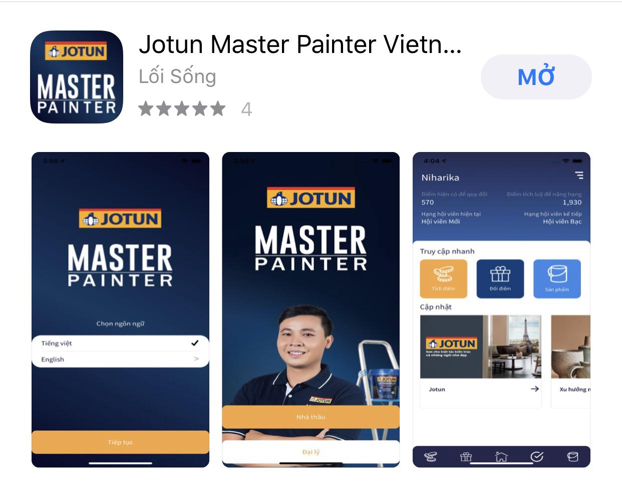 Chương trình tích điểm sơn jotun - Jotun Master Painter - Sơn ...